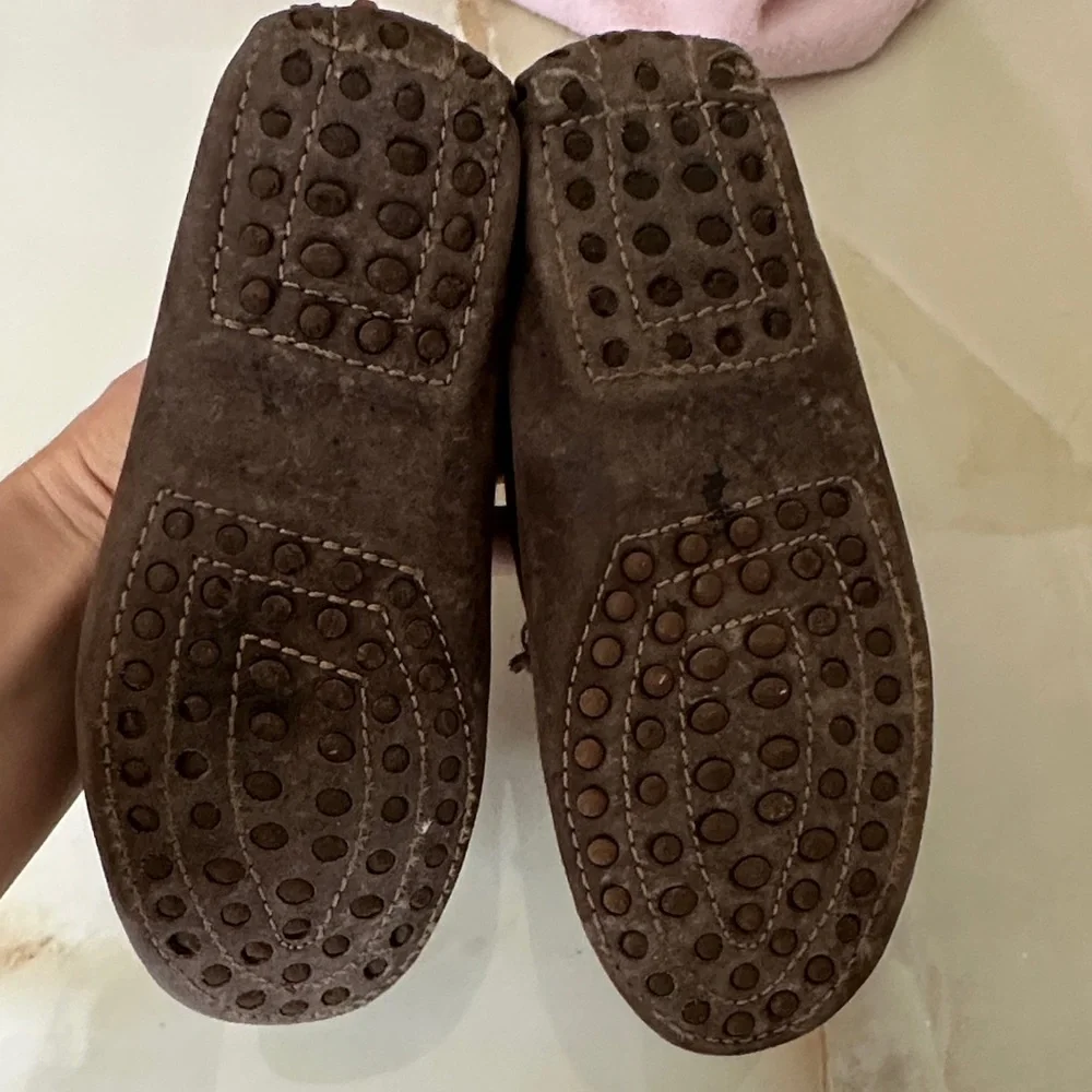 Primigi Dark Brown Suede boys Slip-On Loafers